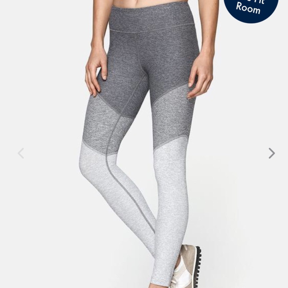 OV 7/8 Tri-Tone Leggings in graphite/ash/dove